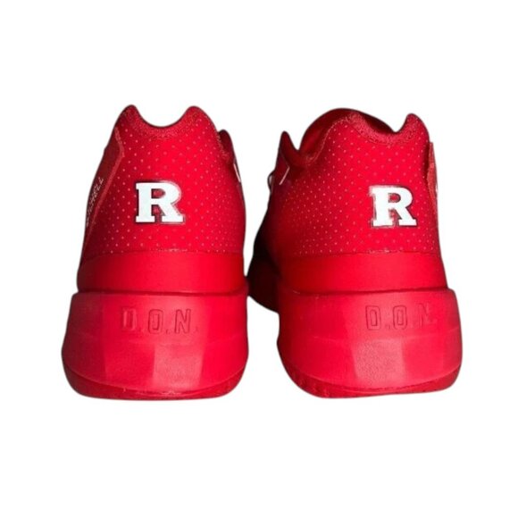 ADIDAS Men's SM D.O.N. Issue 4 Badged Leather Basketball Red White Size 14 NEW - Picture 4 of 5